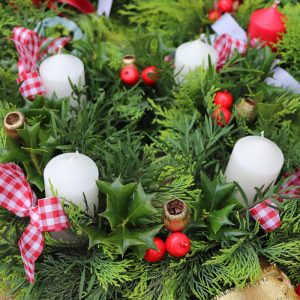 Adventskranz (large wreath)